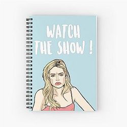 Watch the show. Denise Richards - The Real Housewives of Beverly Hills Spiral Notebook