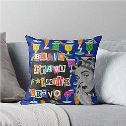 Denise Richards Real Housewives Throw Pillow
