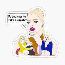 Saint Denise Richards Sticker