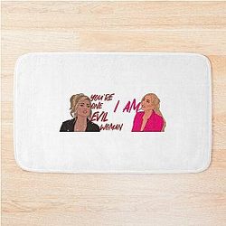 Denise Richards Erika Jayne The Real Housewives of Beverly Hills You Are an Evil Woman Bath Mat
