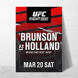Derek Brunson Merchandise Derek Brunson Posters
