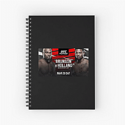 Derek Brunson Merchandise Derek Brunson Notebook