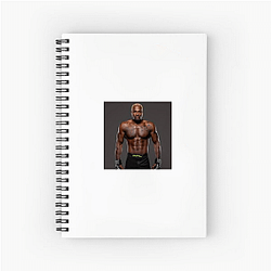 Derek Brunson Merch Collection Derek Brunson Notebook