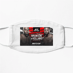 Derek Brunson Merchandise Derek Brunson Face Masks