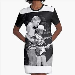 Derek Trucks and Dickey Betts - Photograph Graphic T-Shirt Dress