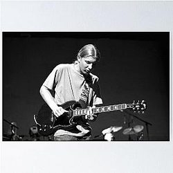 Derek Trucks BW Photograph Poster