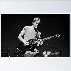 Derek Trucks BW Photograph Poster