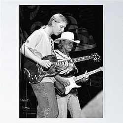 Derek Trucks and Dickey Betts - Photograph Poster