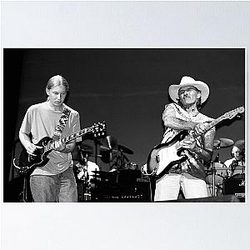 Derek Trucks and Dickey Betts - Photograph Poster