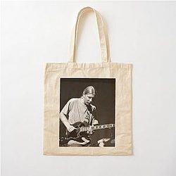 Derek Trucks BW Photograph Cotton Tote Bag