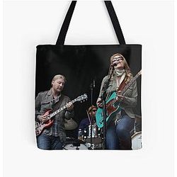 Derek Trucks and Susan Tedeschi Photograph All Over Print Tote Bag