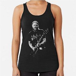 Derek Trucks v5  Racerback Tank Top