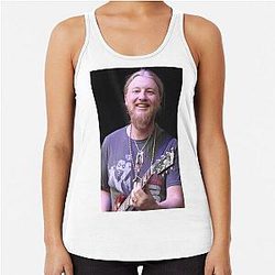 Derek Trucks - Allman Brothers Band - Photograph Racerback Tank Top
