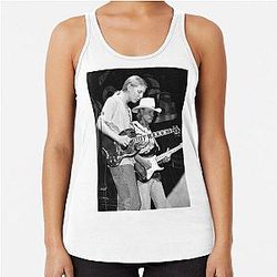 Derek Trucks and Dickey Betts - Photograph Racerback Tank Top