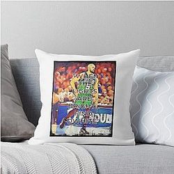Derrick White 4th Quarter Throw Pillow