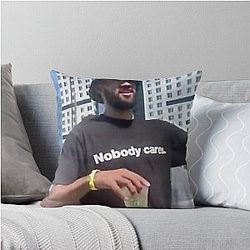 Drunk Derrick White Brady Parody Throw Pillow