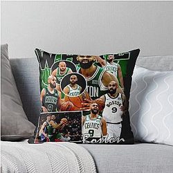 Derrick White Boston Celtics Basketball Fan Throw Pillow
