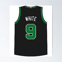 Derrick White Jersey Poster