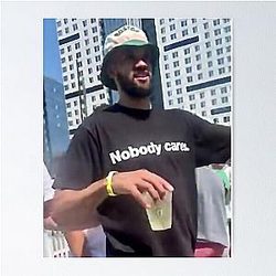 Drunk Derrick White Brady Parody Poster