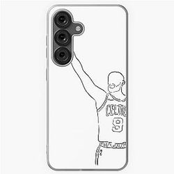Derrick white black and white Samsung Galaxy Soft Case