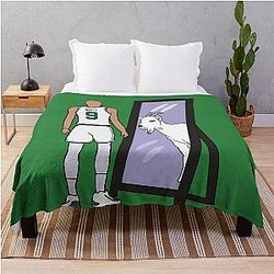 Derrick White Throw Blanket