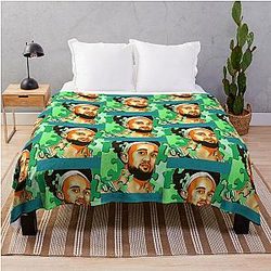 Derrick White Throw Blanket