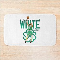 Derrick White Bath Mat
