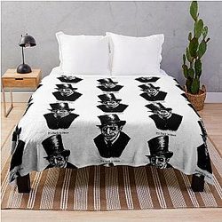 It's Dark in Here Derrick White Throw Blanket