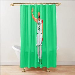 Derrick White Boston Celtics Basketball Shower Curtain