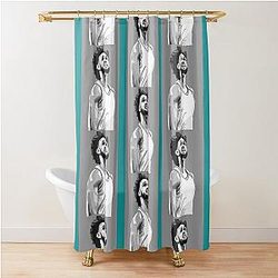 Derrick White Shower Curtain