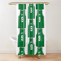 Derrick White Jersey Shower Curtain