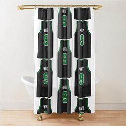 Derrick White Jersey Shower Curtain