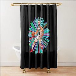 Derrick White Shower Curtain