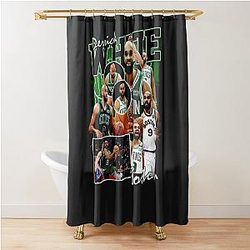 Derrick White Boston Celtics Basketball Shower Curtain
