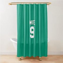 Derrick White Celtics Shower Curtain