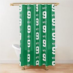 Derrick White Celtics Shower Curtain