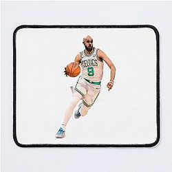 Derrick White Dribbling Boston Celtics Star Mouse Pad