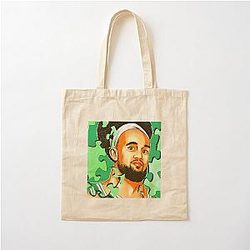 Derrick White Cotton Tote Bag