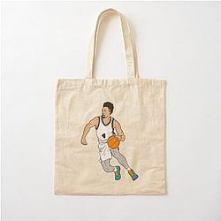 Derrick White San Antonio Basketball Tote Bag