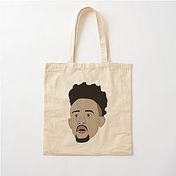 Derrick White San Antonio Basketball Tote Bag