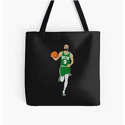 Derrick White - Boston Celtics Basketball Tote Bag