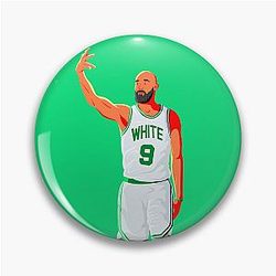Derrick White - Boston Celtics Basketball Pin