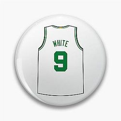 Derrick White Association Jersey Pin