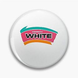 Derrick White San Antonio Basketball Pin