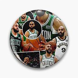 Derrick White Boston Celtics Basketball Pin
