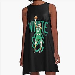 Derrick White A-Line Dress