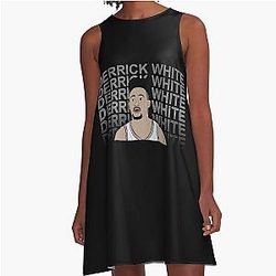 Derrick White A-Line Dress
