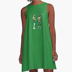 Derrick White and Jrue Holiday A-Line Dress