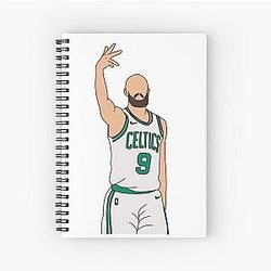 Derrick White 3 Spiral Notebook
