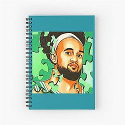 Derrick White Spiral Notebook